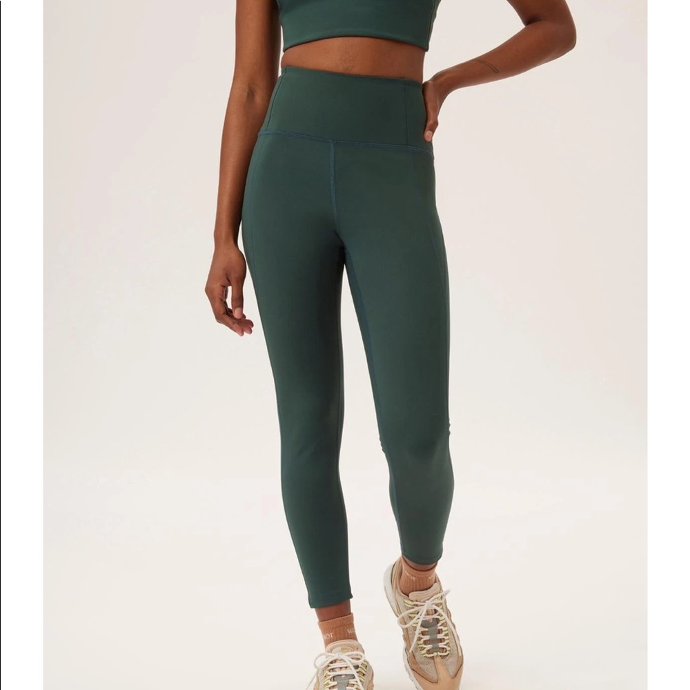 🎉HP🎉 Girlfriend Collective Compressive Legging 28.5” Inseam in Moss 2X - Picture 3 of 5